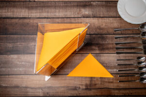 Serviettenspender 3-eckig für Servietten 33x33cm